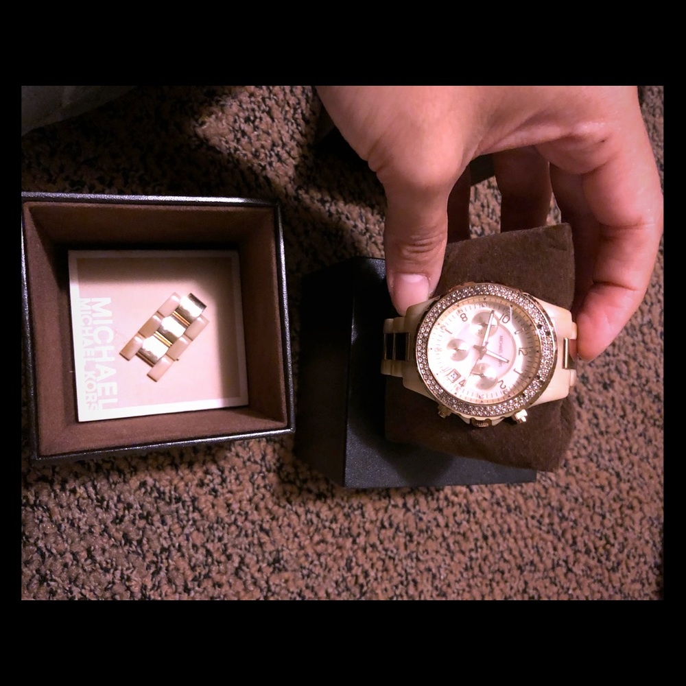 Michael Kors Marble Detail Watch